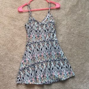 Skater dress - open back!